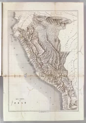 Mapa General del Perú, 1865